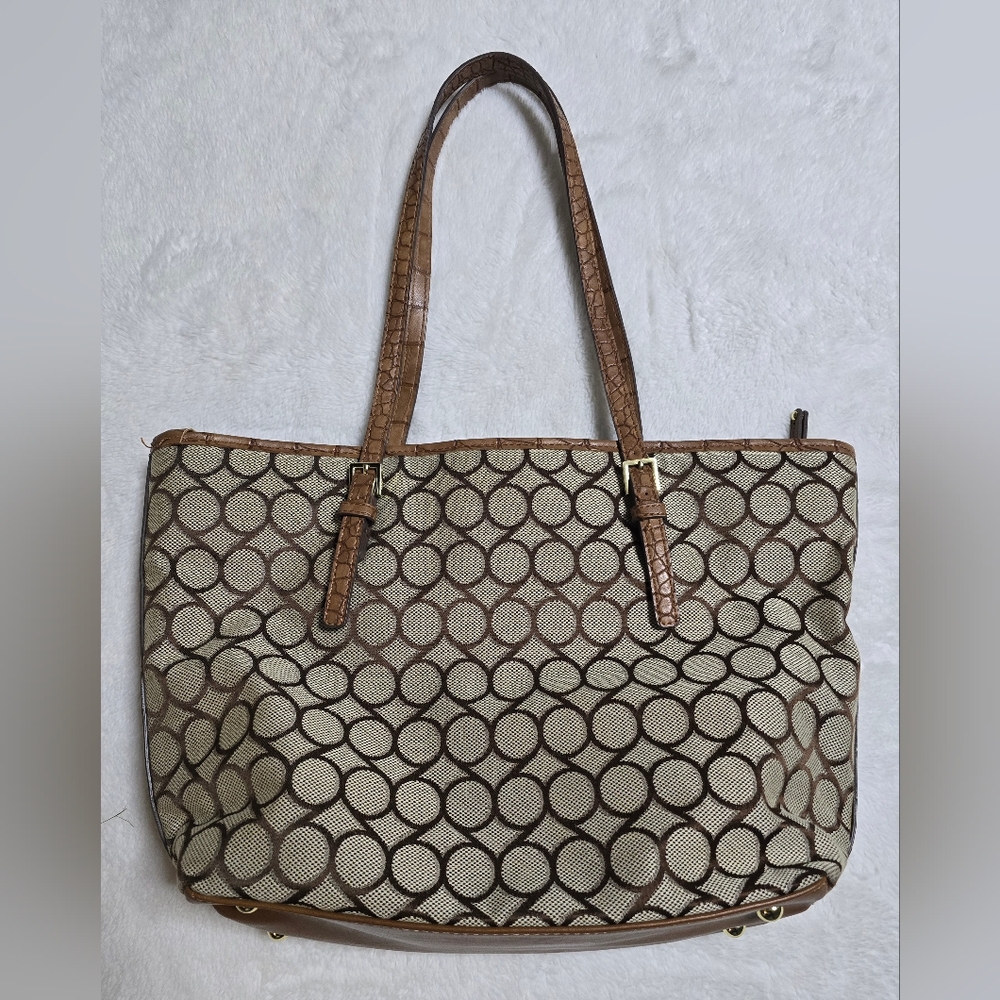 Nine West Purse Shoudler Bag Large Handbag Tote - Picture 7 of 15